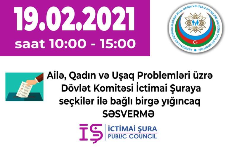 State Committee on Family, Women and Children's Issues Joint Meeting on Elections to the Public Council VOTING