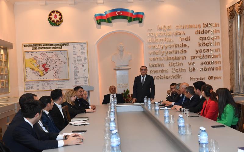 İctimai Şuranın  üzvlərinin iştirakı ilə korrupsiyaya qarşı mübarizəyə dair təlim keçirilib - FOTO