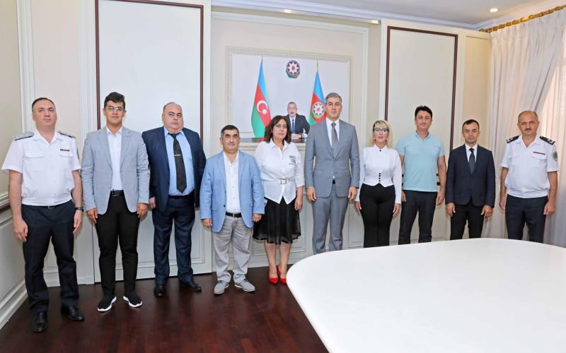 /Xidmət rəisi İctimai Şura üzvləri ilə görüşüb - FOTOLAR