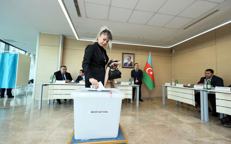 Dövlət Gömrük Komitəsi yanında İctimai Şuraya seçkilər keçirilir - FOTOLAR
